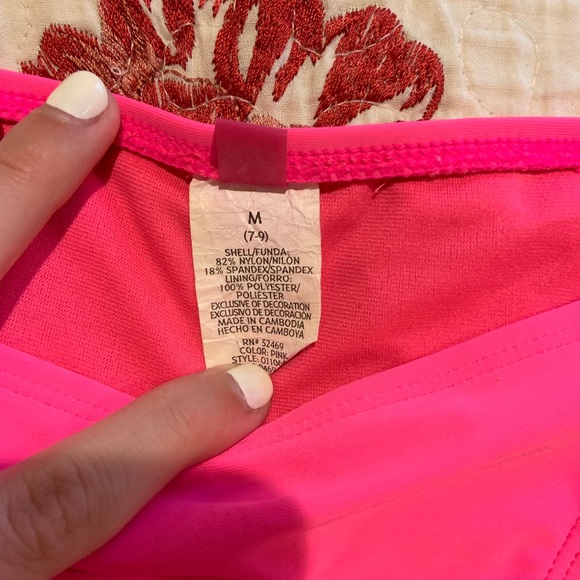 pink bikini bottoms - Picture 2 of 2